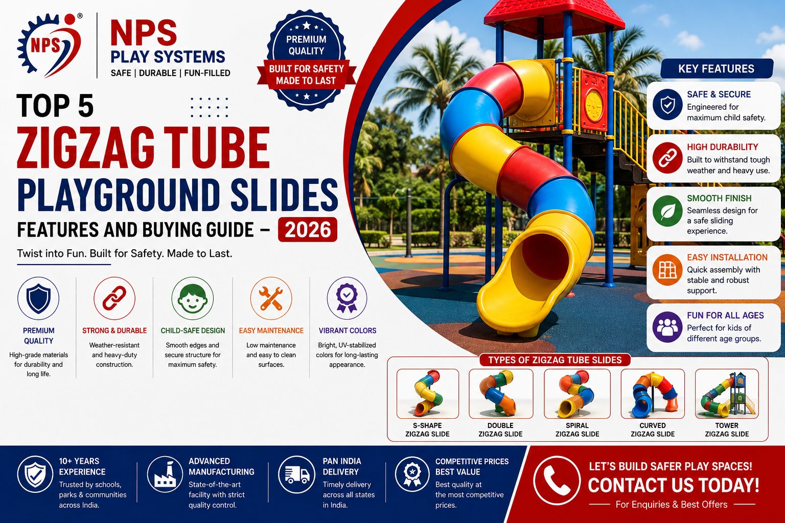 Top 5 Zigzag Tube Playground Slides Features And Buying Guide 2026 Top 5 Zigzag Tube Playground Slides Features And Buying Guide 2026