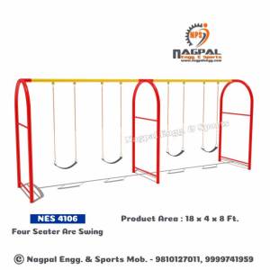  Four Seater Arch Playground Swing Manufacturers in Faridabad