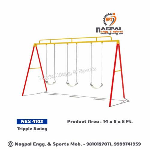 Triple Playground Swing Manufacturers In Agra