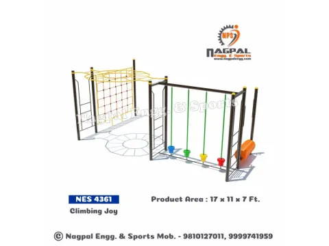 Childrens Rope Climbing Frame