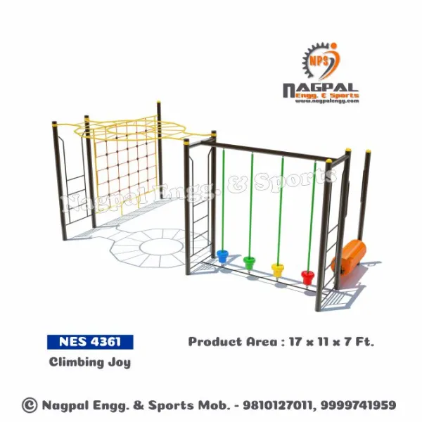 Childrens Rope Climbing Frame