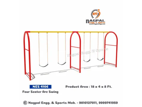 Four Seater Arch Playground Swing