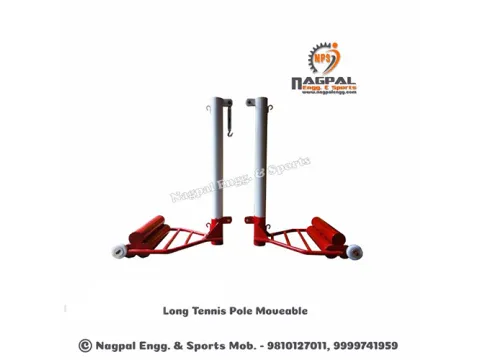 Long Tennis Moveable Pole