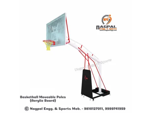 Movable Basketball Post