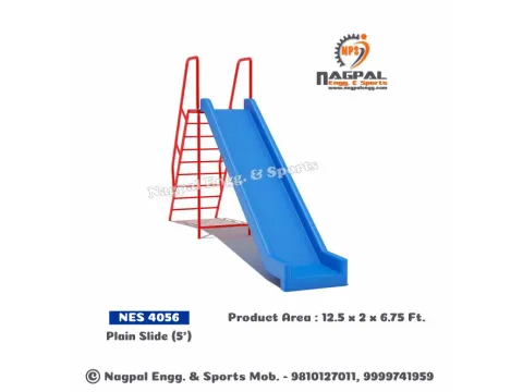 Plain Playground Slide