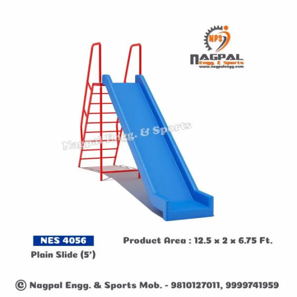 Plain Playground Slide