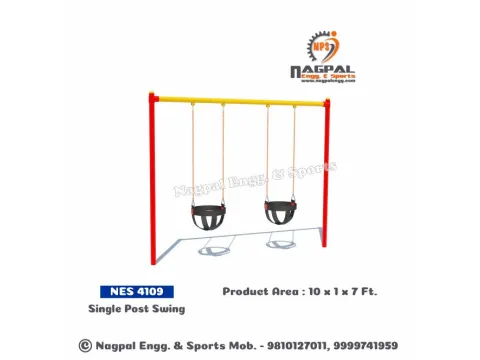 Single Post Playground Swing
