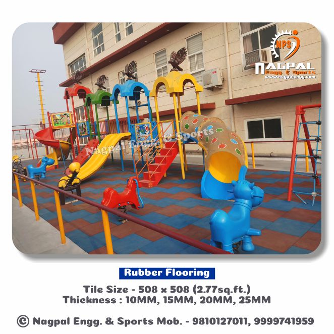 Playground  Rubber Flooring Manufacturers in Faridabad