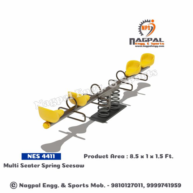 Spring Seesaw Multi Seater Manufacturers in Faridabad
