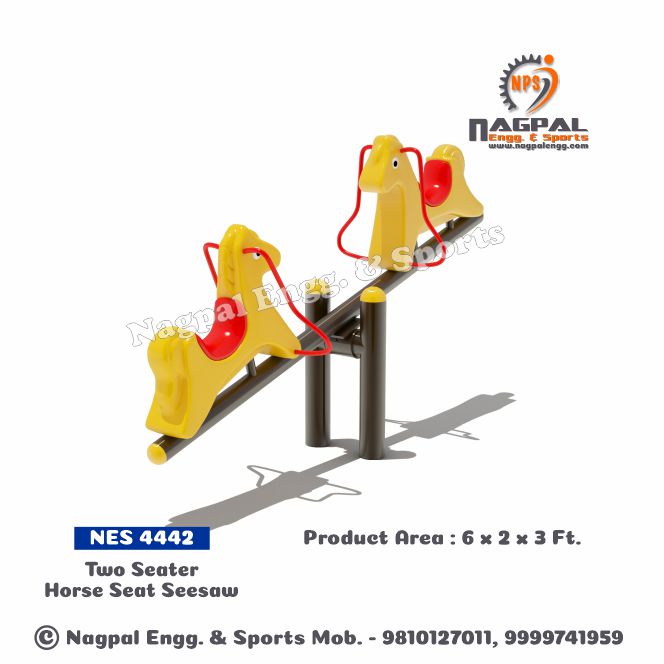 Two Seater Horse Seat Seesaw Manufacturers in Faridabad