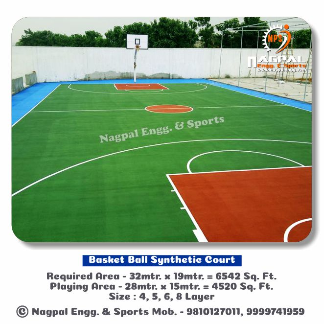 Basketball Synthetic Court Manufacturers in Faridabad