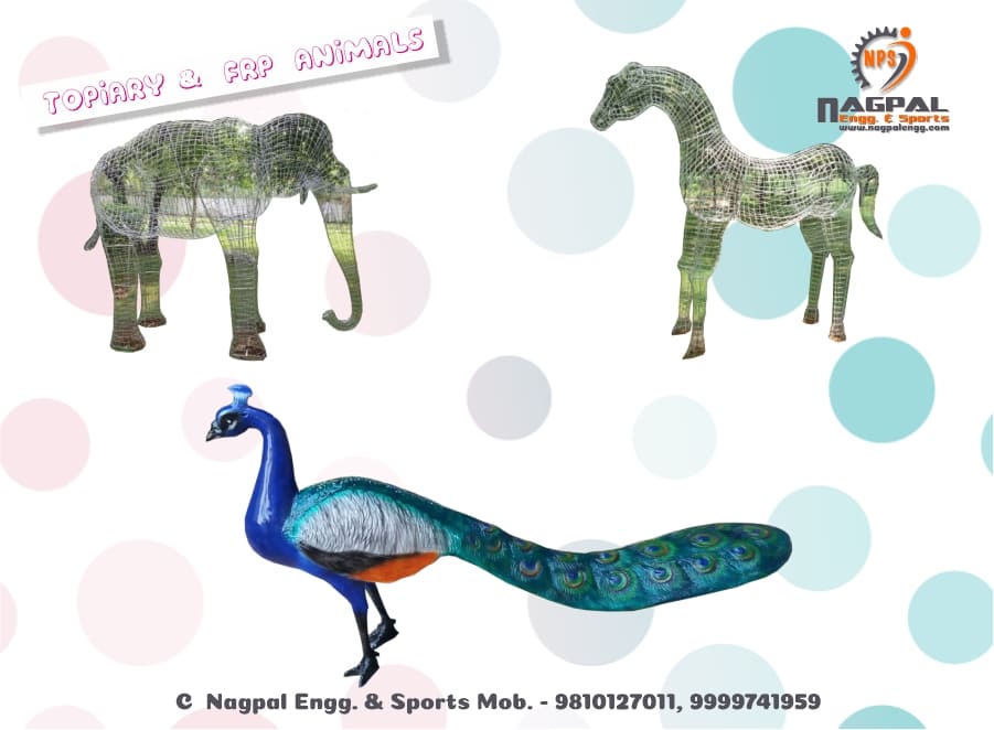 Topiary & FRP Animals Manufacturers in Faridabad